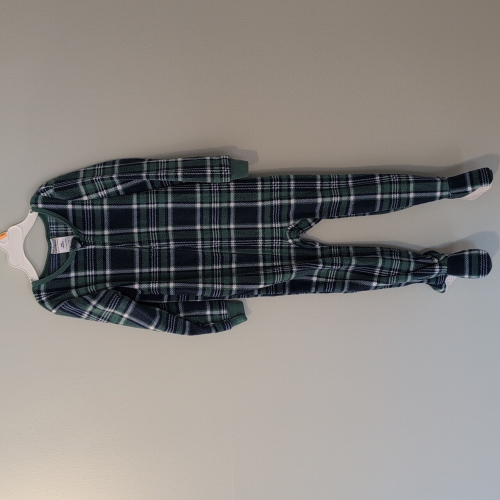 Gerber Plaid Fleece Pajamas 4T